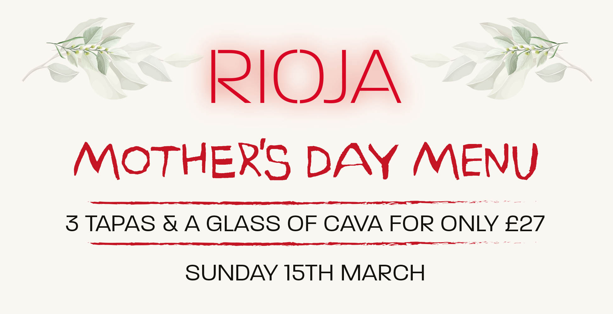 Mothers Day at Rioja